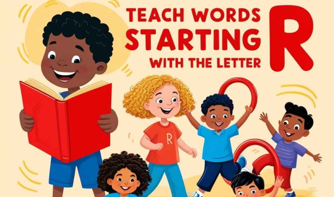 Engaging Activities for Teaching Kids Words Starting with the Letter R