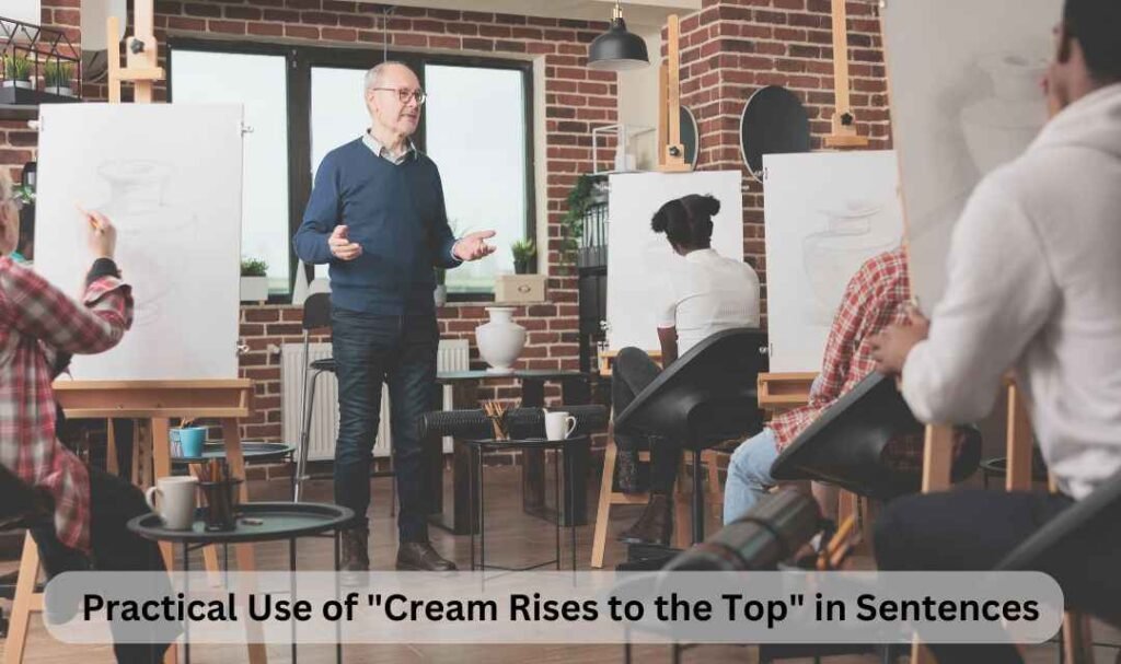 Practical Use of "Cream Rises to the Top" in Sentences