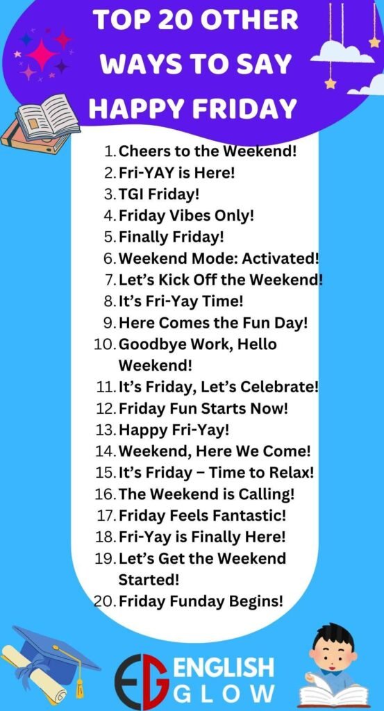 Top Other Ways to Say Happy Friday