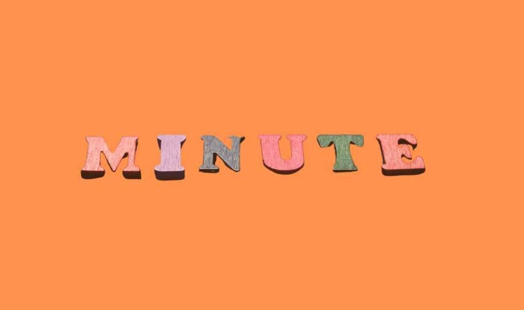 minute