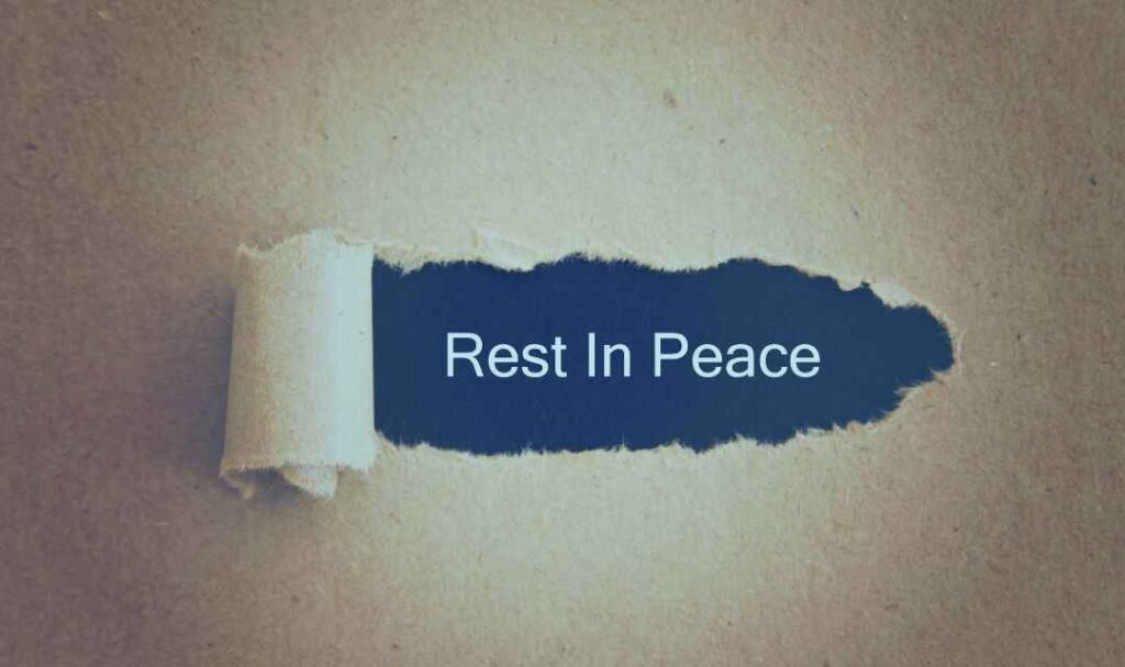 What To Say Instead of “Rest in Peace