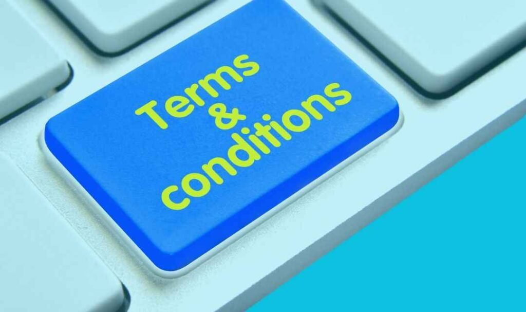 Conditions to consider