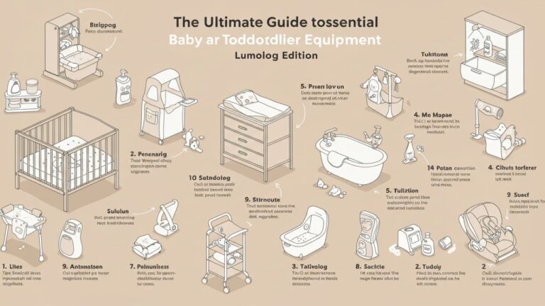 essential baby and toddler equipment lumolog
