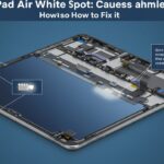 ipad air white spot