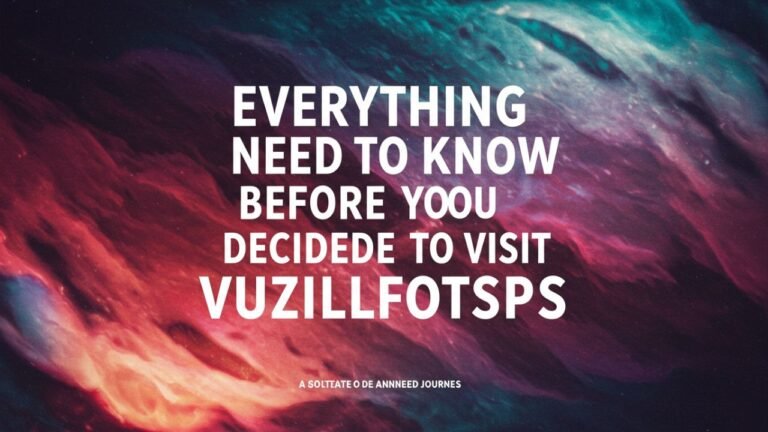 to visit vuzillfotsps