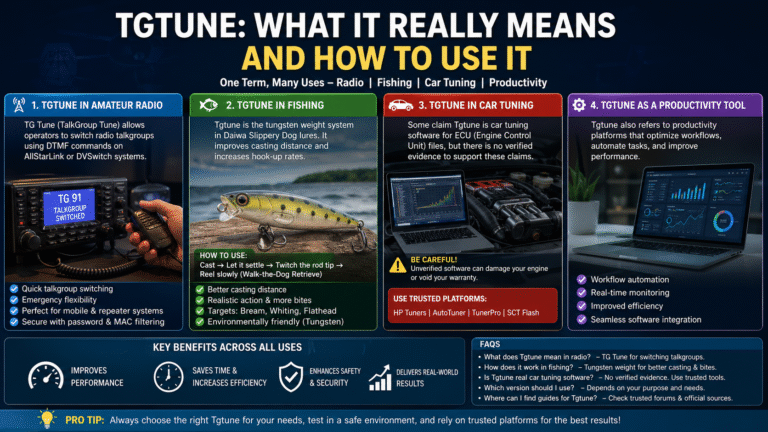 Tgtune: What It Really Means and How to Use It